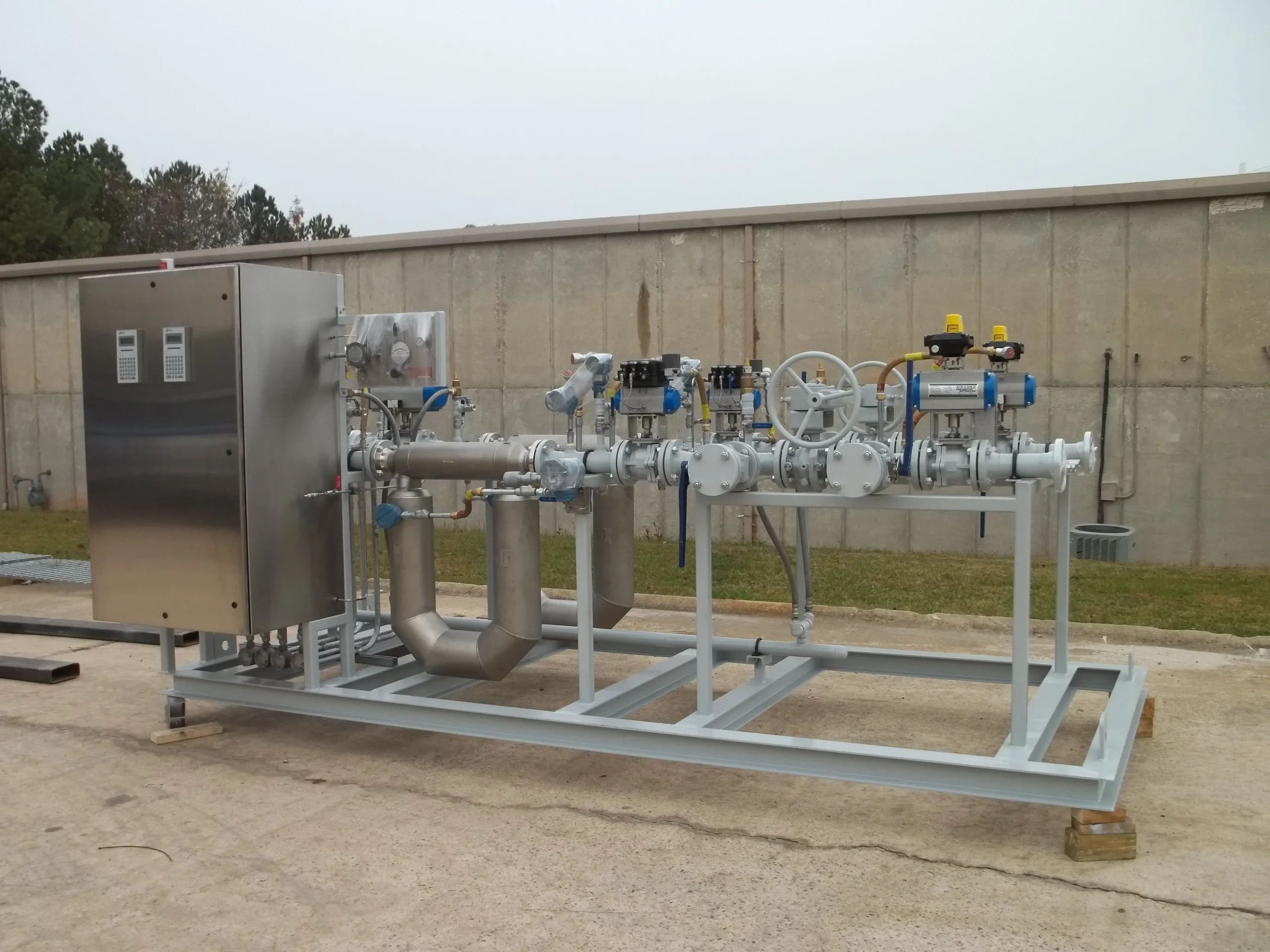 Custody Transfer Skids for oil and gas tank farms