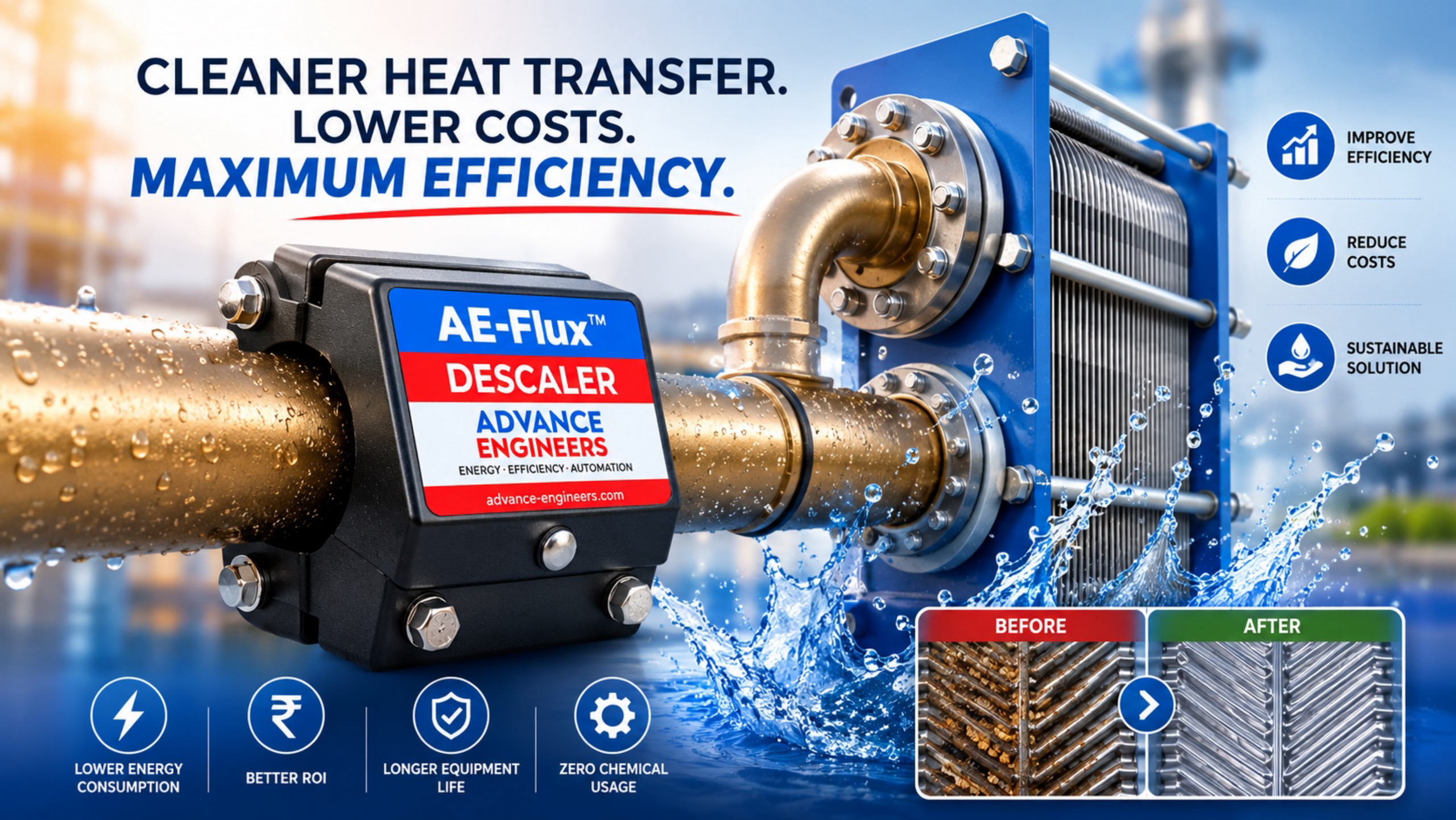 AE Flux descaler