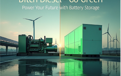 Ditch Diesel, Go Green: How Battery Storage Can Power Your Sustainability Goals